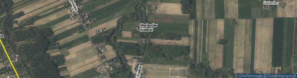 Zdjęcie satelitarne Marianów Kołacki ul.